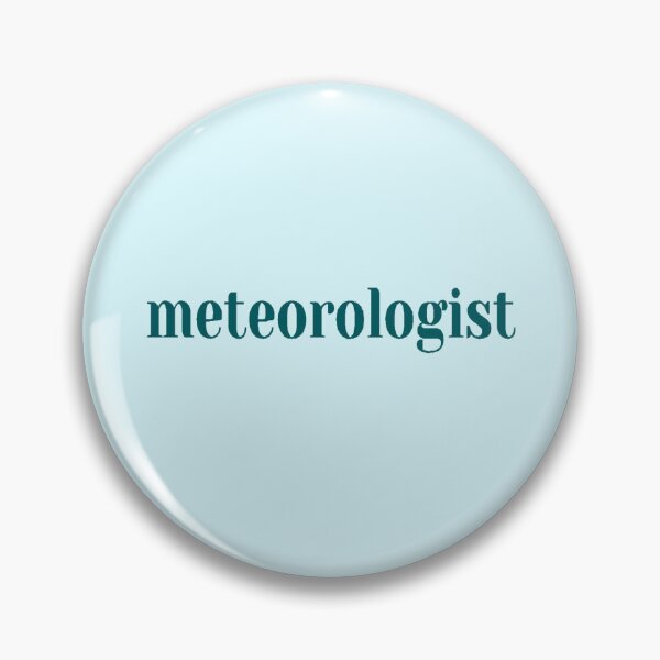 Item preview, Meteorologist Decal in Blue/Turquoise designed and sold by Lightning Strike Designs.