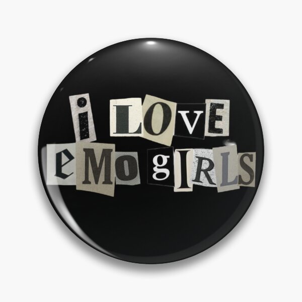 Item preview, i love emo girls  designed and sold by GrungeGraphix.