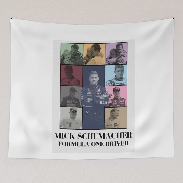 Item preview, MICK SCHUMACHER F1 Driver - The Eras Poster designed and sold by JonasSwifieF1.