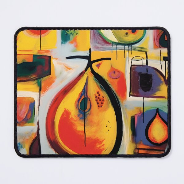 Item preview, FIGS Whimsical Fusion- Exploring the Spectrum of Surreal Pop Art with Bold Brushstrokes designed and sold by OlfactoART Studio.