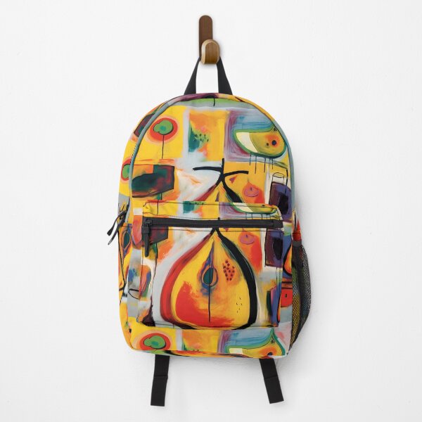 Item preview, FIGS Whimsical Fusion- Exploring the Spectrum of Surreal Pop Art with Bold Brushstrokes designed and sold by OlfactoART Studio.
