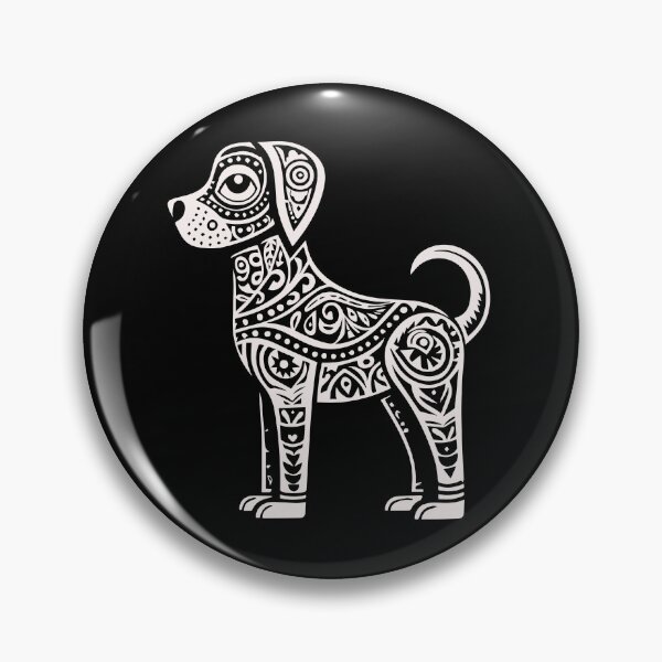 Item preview, Lino Cut Dog designed and sold by Texterns.