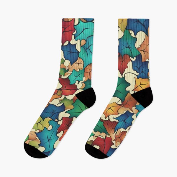 Item preview, Abstract Colorful Ivy Leaf Pattern designed and sold by calibrit.