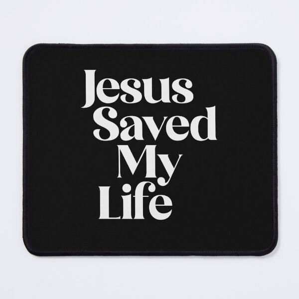 Item preview, Jesus Saved My Life - Christian Quote designed and sold by cidolopez.