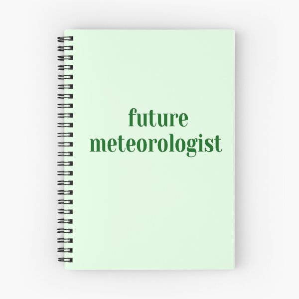 Item preview, Future Meteorologist in Green designed and sold by Lightning Strike Designs.