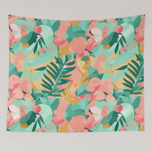 Item preview, Floral pattern designed and sold by kanastores.