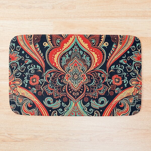 Item preview, Mehndi Pattern - Intricate Colorful Design designed and sold by HausKatz.