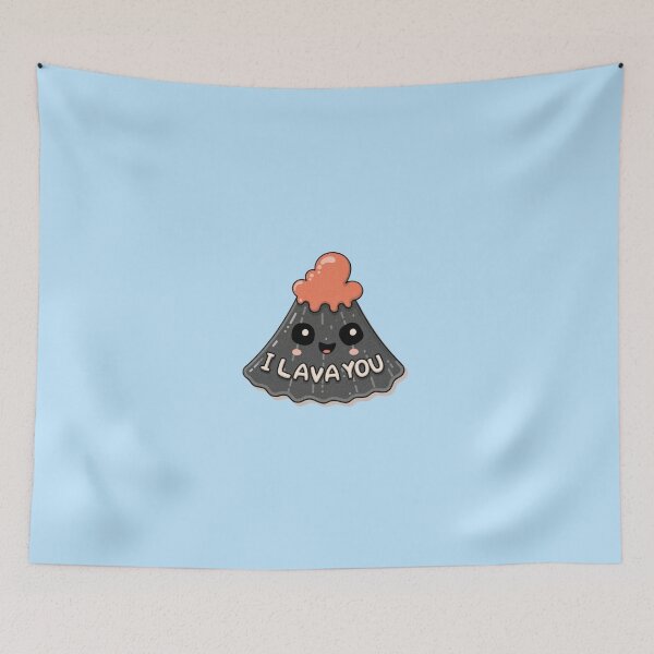 Item preview, I Lava You i lava you volcano designed and sold by CheninaStore.