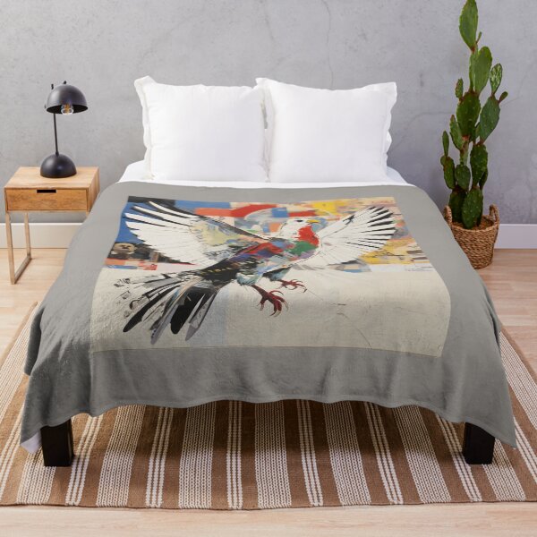 Item preview, Peace Dove Graffiti Serenity- Contemporary Echoes in Peaceful Flight - A Neo-Expressionist Perspective designed and sold by OlfactoART Studio.
