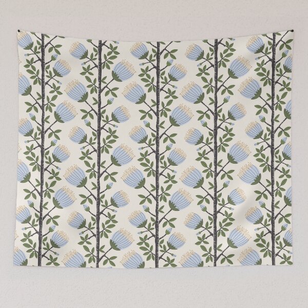Item preview, Copy of Modern Pohutukawa Christmas floral  designed and sold by FrancesPoff.