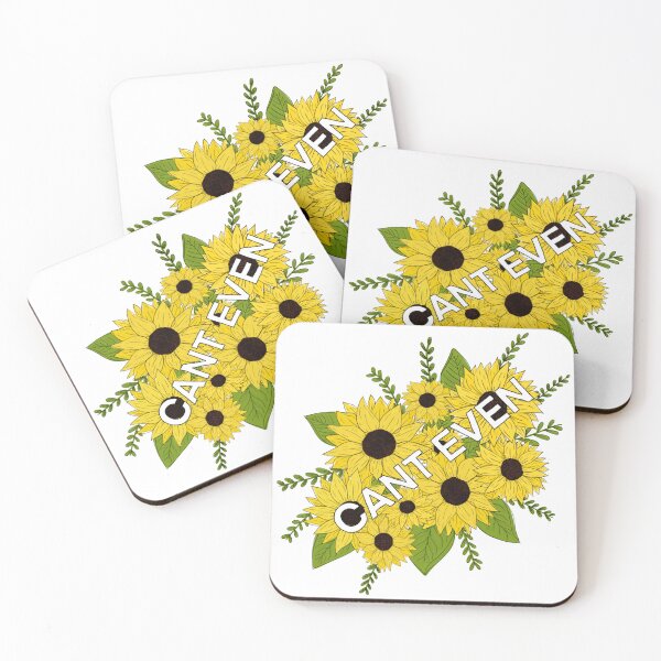 Item preview, Can't Even Sunflower designed and sold by floralsbyelle.