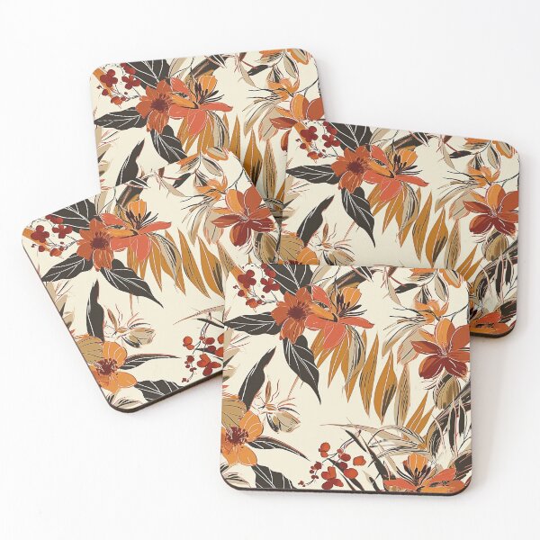Item preview, Mehndi Boho - Retro Floral Pattern designed and sold by HausKatz.