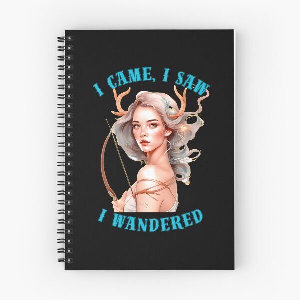 Item preview, I Came, I Saw, I Wandered. sagittarius birthday designed and sold by ZodiacWonders.