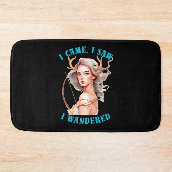 Item preview, I Came, I Saw, I Wandered. sagittarius birthday designed and sold by ZodiacWonders.