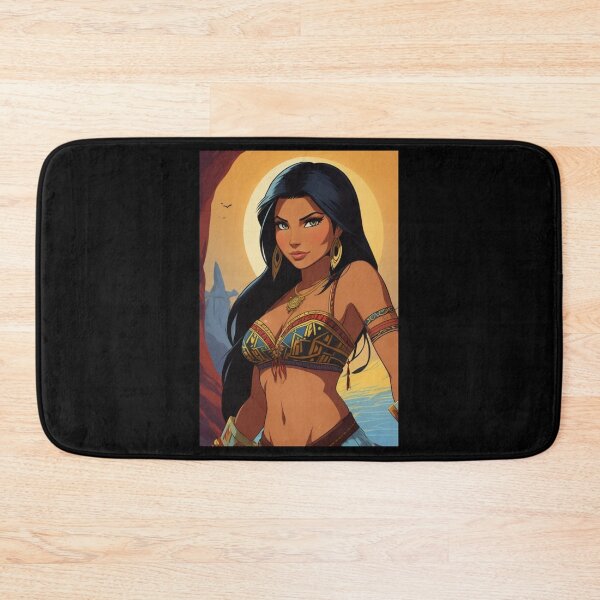 Item preview, Native American Indian Woman designed and sold by ArtCraftLab.