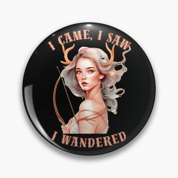 Item preview, I Came, I Saw, I Wandered. sagittarius constellation designed and sold by ZodiacWonders.