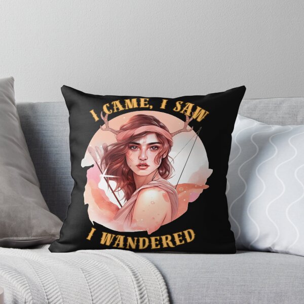 Item preview, I Came, I Saw, I Wandered. sagittarius quote designed and sold by ZodiacWonders.