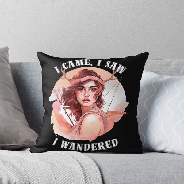 Item preview, I Came, I Saw, I Wandered. sagittarius sayings designed and sold by ZodiacWonders.