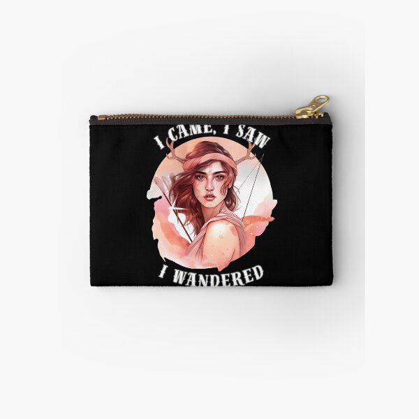 Item preview, I Came, I Saw, I Wandered. sagittarius sayings designed and sold by ZodiacWonders.