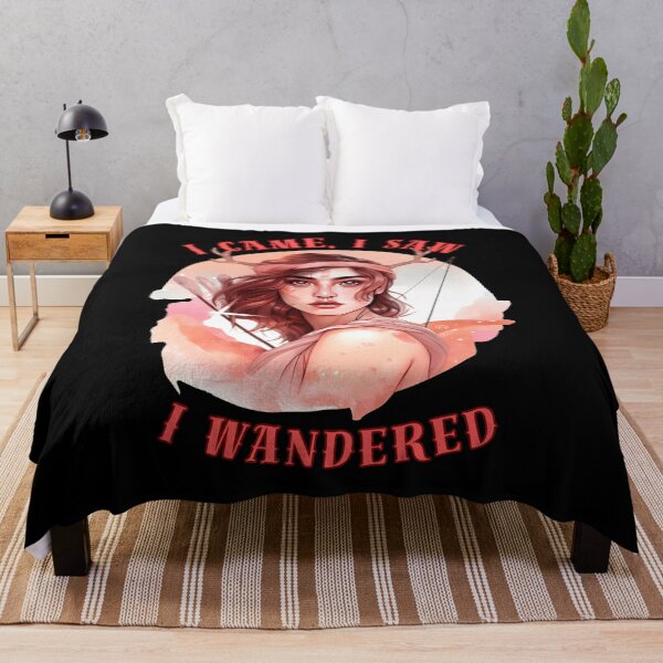 Item preview, I Came, I Saw, I Wandered. cute sagittarius designed and sold by ZodiacWonders.