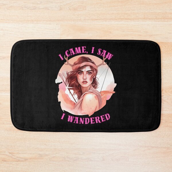 Item preview, I Came, I Saw, I Wandered. sagittarius astrological sign designed and sold by ZodiacWonders.