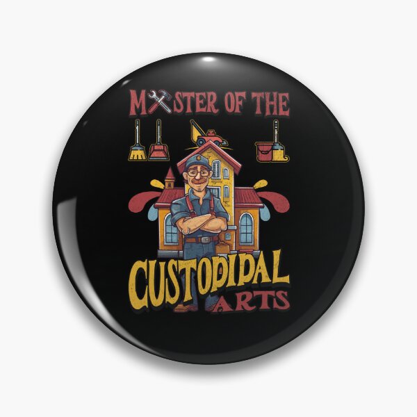 Item preview, Caretaker Janitor School Custodian designed and sold by Printed-Memes.