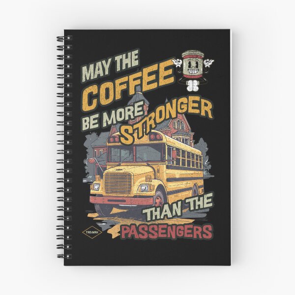 Item preview, Coffee Enthusiast School Bus Driver designed and sold by Printed-Memes.