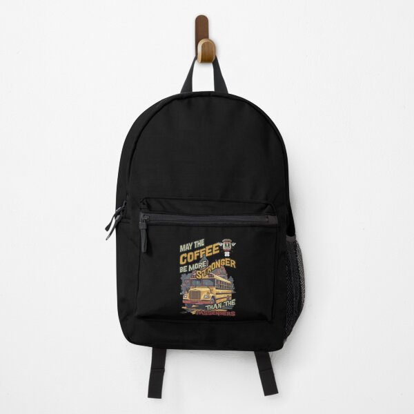 Item preview, Coffee Enthusiast School Bus Driver designed and sold by Printed-Memes.