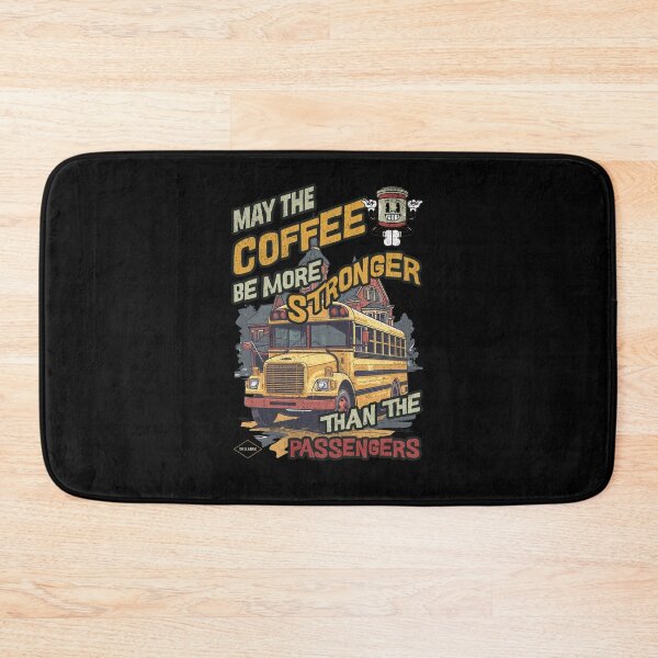 Item preview, Coffee Enthusiast School Bus Driver designed and sold by Printed-Memes.