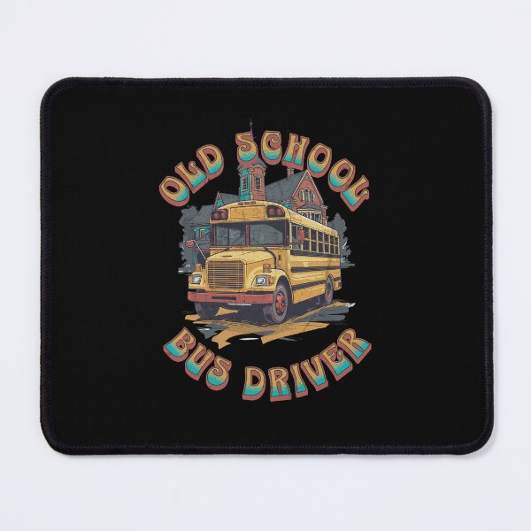 Item preview, Old Vintage School Bus Driver designed and sold by Printed-Memes.