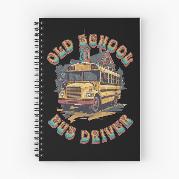 Item preview, Old Vintage School Bus Driver designed and sold by Printed-Memes.