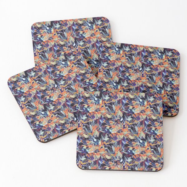 Item preview, Abstract Colorful Floral Pattern designed and sold by calibrit.