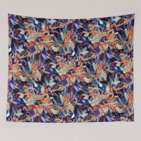 Item preview, Abstract Colorful Floral Pattern designed and sold by calibrit.