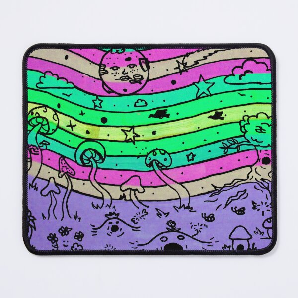 Item preview, Fae Shrooms DREAM EVENING designed and sold by SavvyAbiArt.
