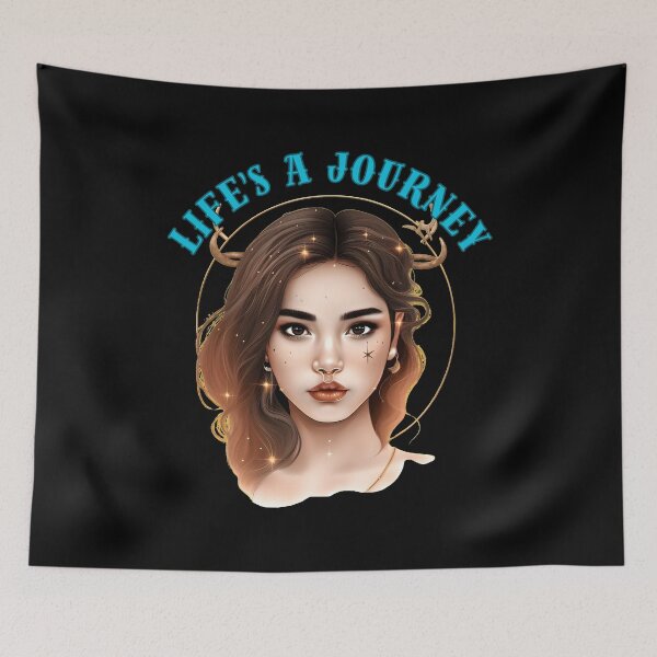 Item preview, Life's A Journey. sagittarius birthday designed and sold by ZodiacWonders.