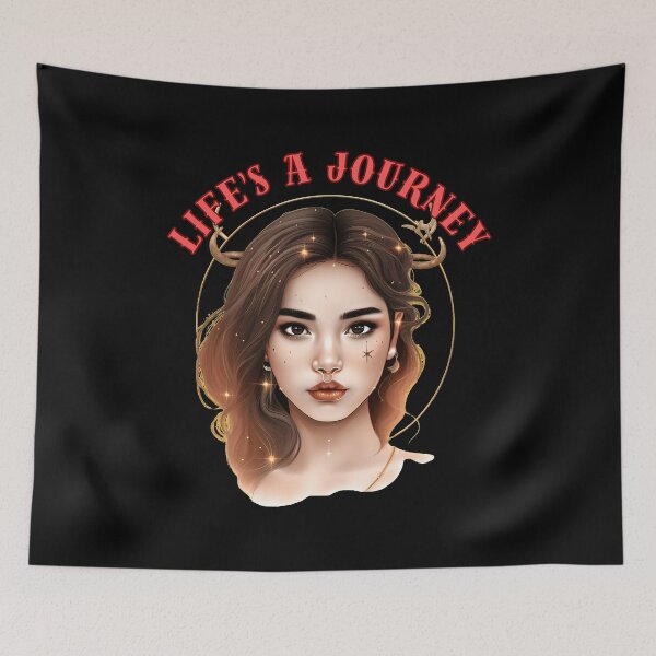 Item preview, Life's A Journey. sagittarius astrology designed and sold by ZodiacWonders.