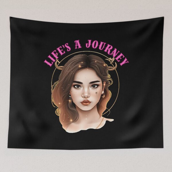 Item preview, Life's A Journey. sagittarius zodiac designed and sold by ZodiacWonders.