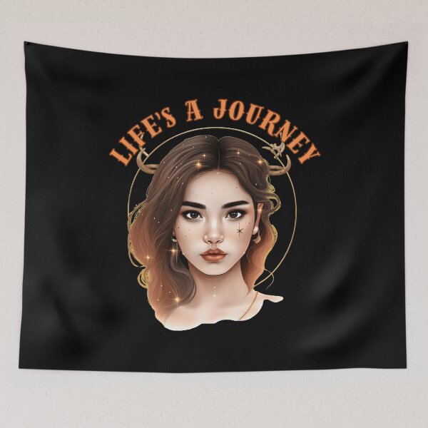 Item preview, Life's A Journey. sagittarius season designed and sold by ZodiacWonders.