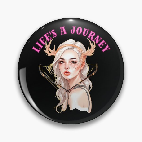 Item preview, Life's A Journey. cute sagittarius designed and sold by ZodiacWonders.