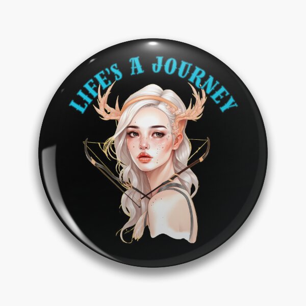 Item preview, Life's A Journey. sagittarius quote designed and sold by ZodiacWonders.