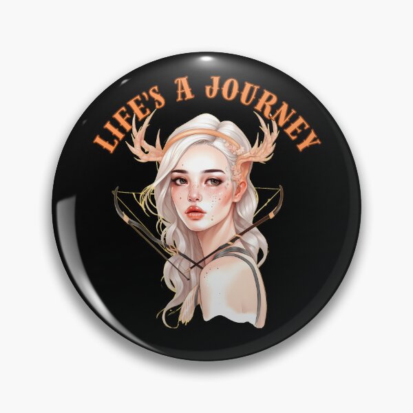 Item preview, Life's A Journey. sagittarius november designed and sold by ZodiacWonders.