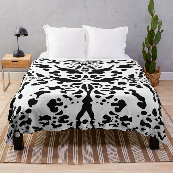 Item preview, Abstract Gothic Black and White Ink Splotch Design  designed and sold by AnimaliaStar.