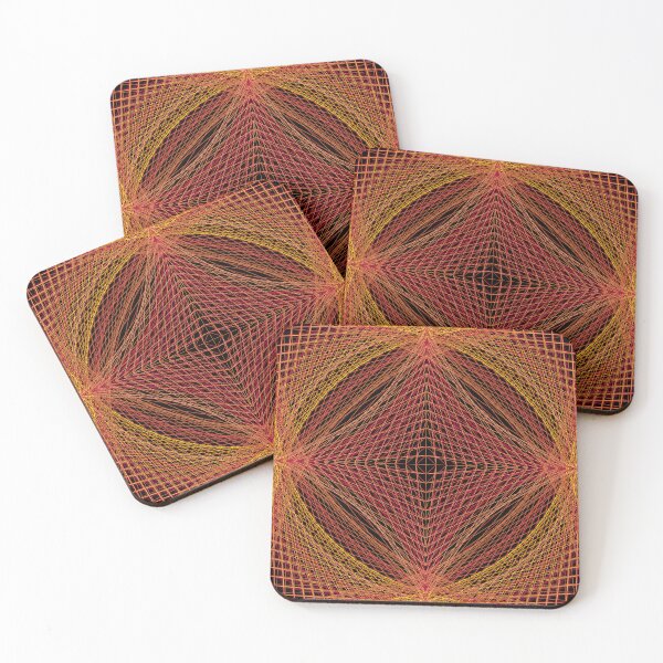 Item preview, Rectangular Pattern #4 Morph C [13396-Oranges-BB] designed and sold by LottMultimedia.