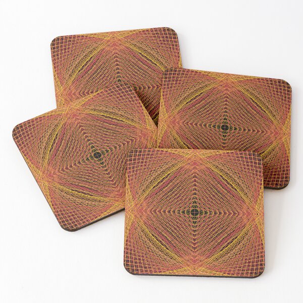 Item preview, Rectangular Pattern #4 Morph C [13496-Oranges-BB] designed and sold by LottMultimedia.