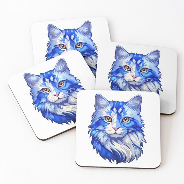Item preview, Bicolor Cat - Cute Cat Lover Art designed and sold by Fantasy Masterpiece.