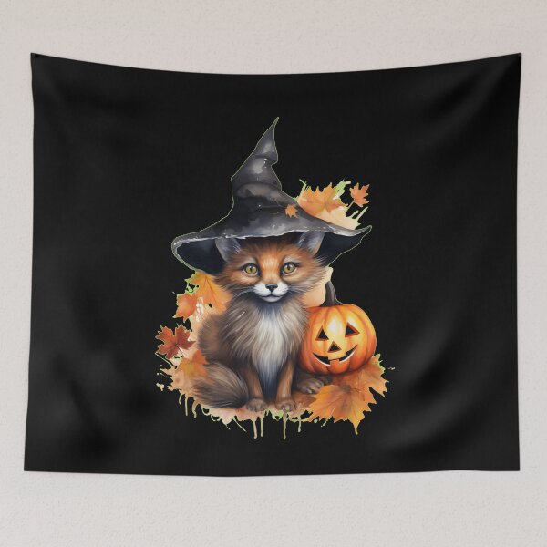 Item preview, Halloween Fox designed and sold by FoxVibes.