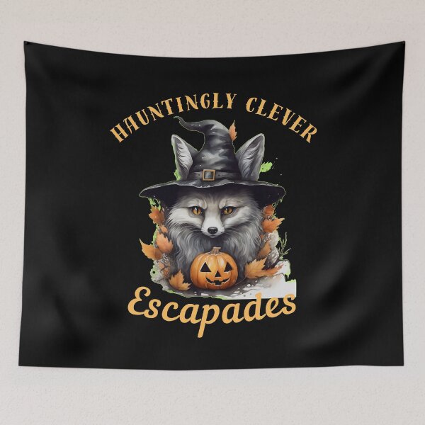 Item preview, Hauntingly Clever Escapades. fox lover designed and sold by FoxVibes.