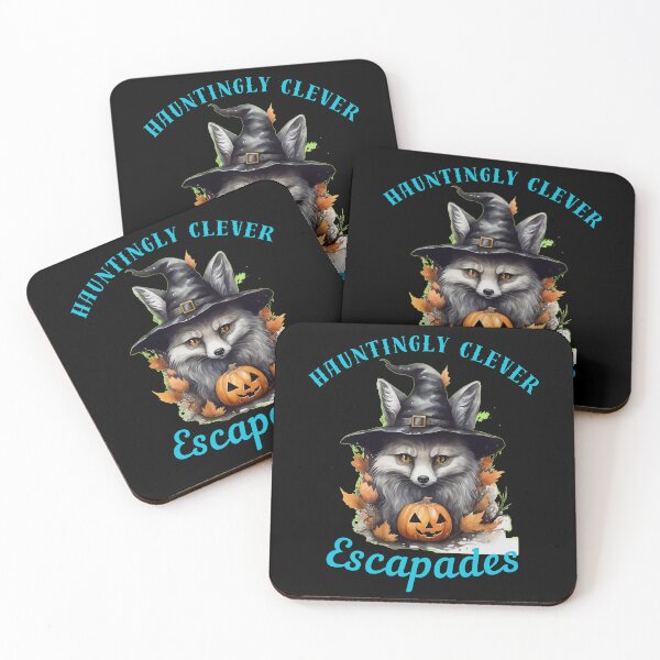 Item preview, Hauntingly Clever Escapades. fox face designed and sold by FoxVibes.
