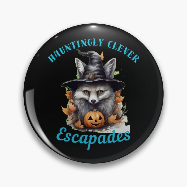 Item preview, Hauntingly Clever Escapades. fox face designed and sold by FoxVibes.