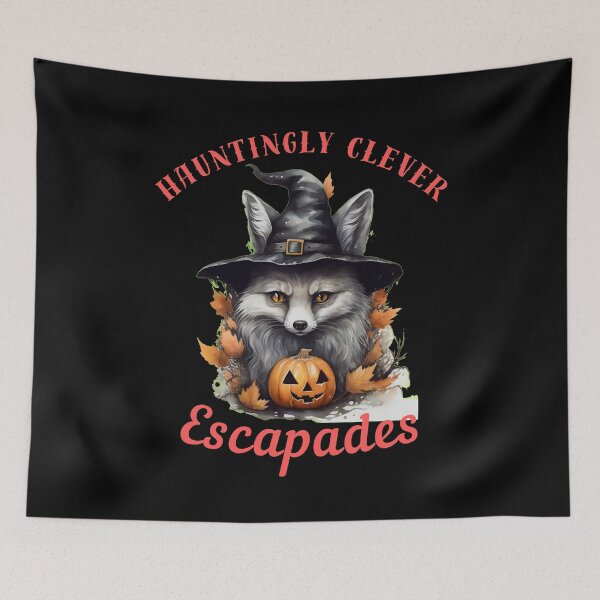 Item preview, Hauntingly Clever Escapades. fox head designed and sold by FoxVibes.